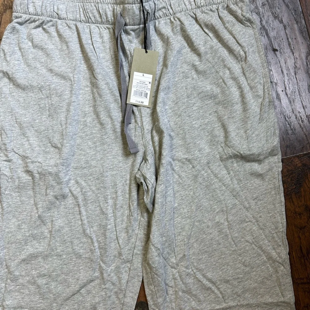 Goodfellow & Co Men's Modal Knit Pajama Lounge Pants Sleep Gray Large <<<114>>>>